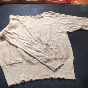 Gold sparkle sweater